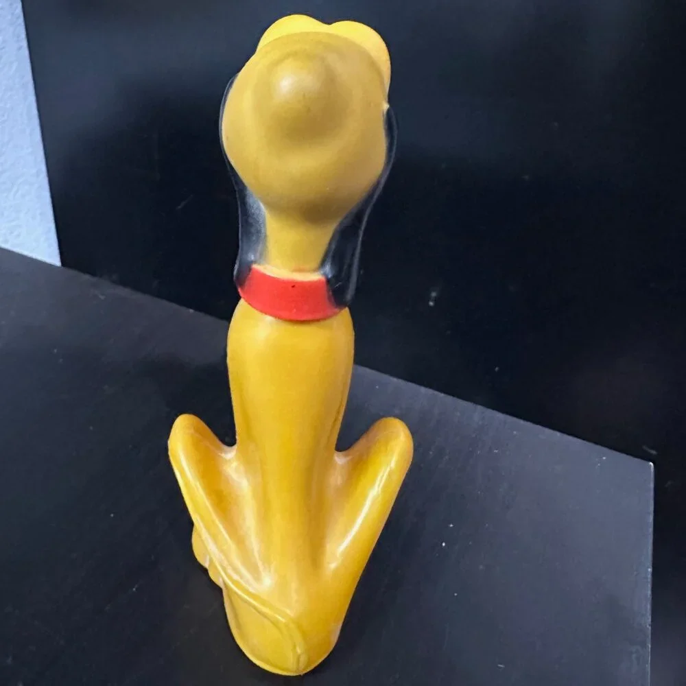 Vintage 1970 Disney Pluto Avon Empty Shampoo Bottle EUC